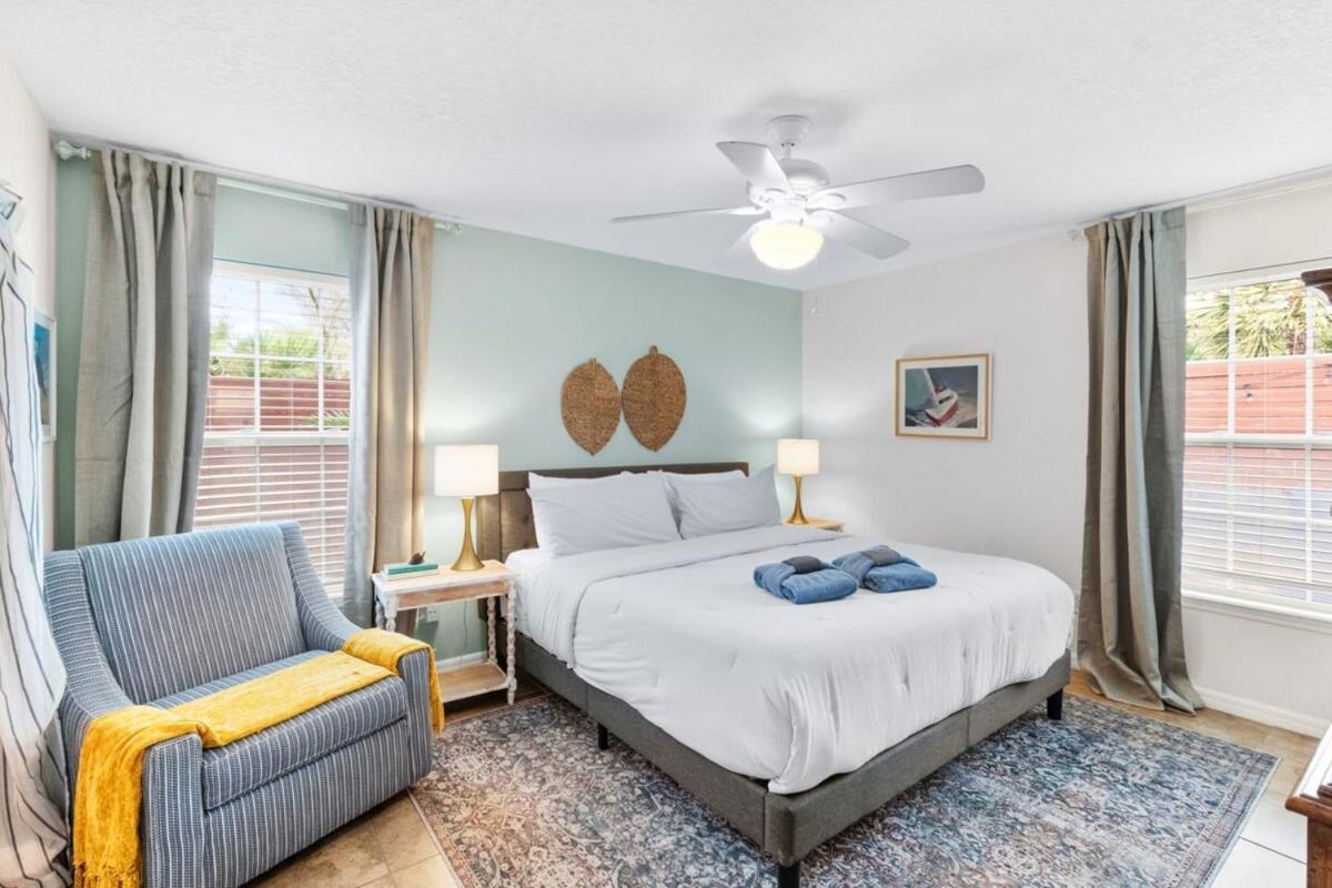 4Br House, 2 Blocks From The Beach Сент-Огастин Экстерьер фото